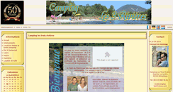 Desktop Screenshot of camping-les3rivieres.com